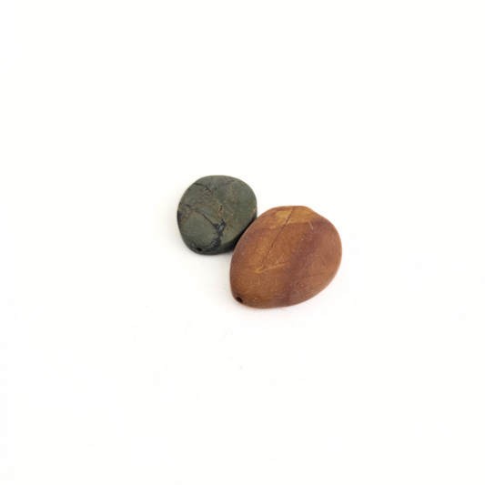 Matte Red Creek Jasper 25x35mm