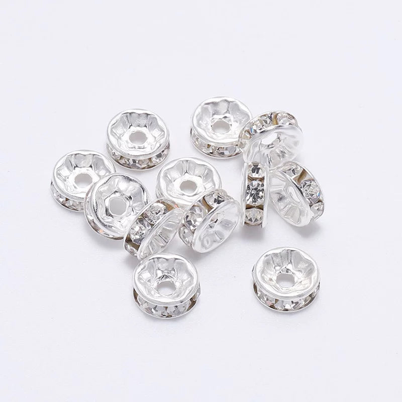 Rhinestone Spacer 10mm