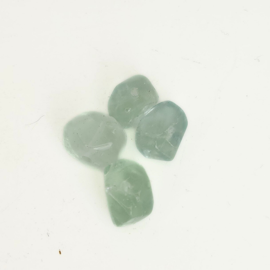 Blue Fluorite Faceted Nugget 14mm