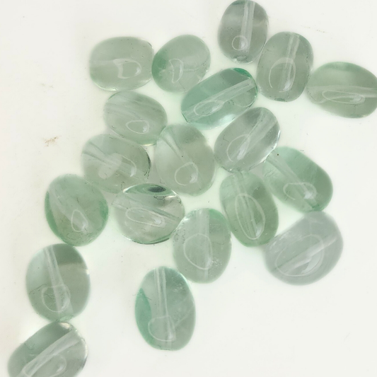 Blue Fluorite Tumbled Nugget 7mm