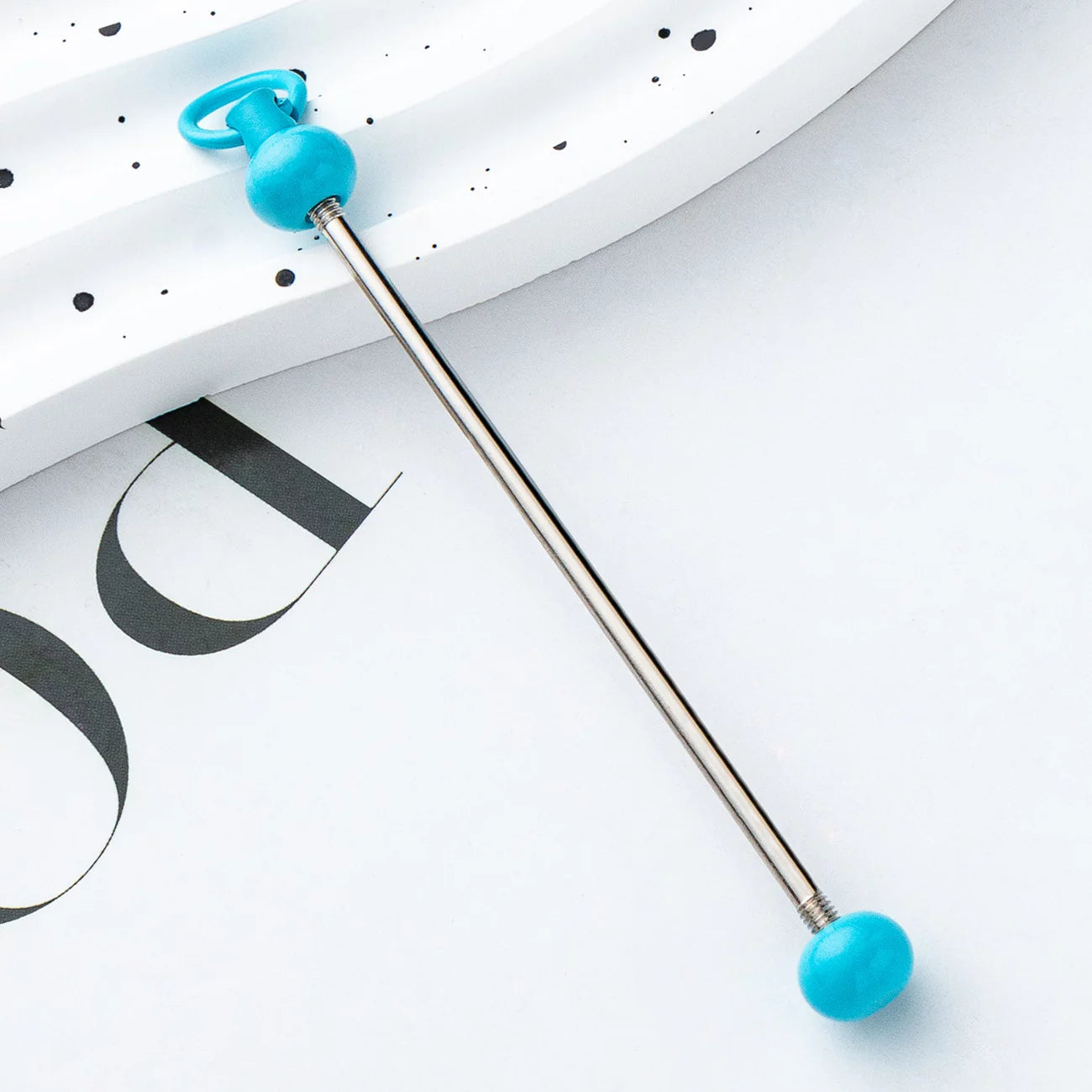 Beadable Keychain Pole