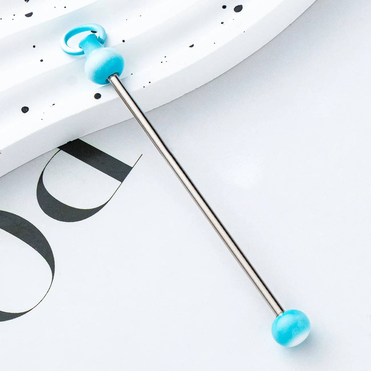 Beadable Keychain Pole