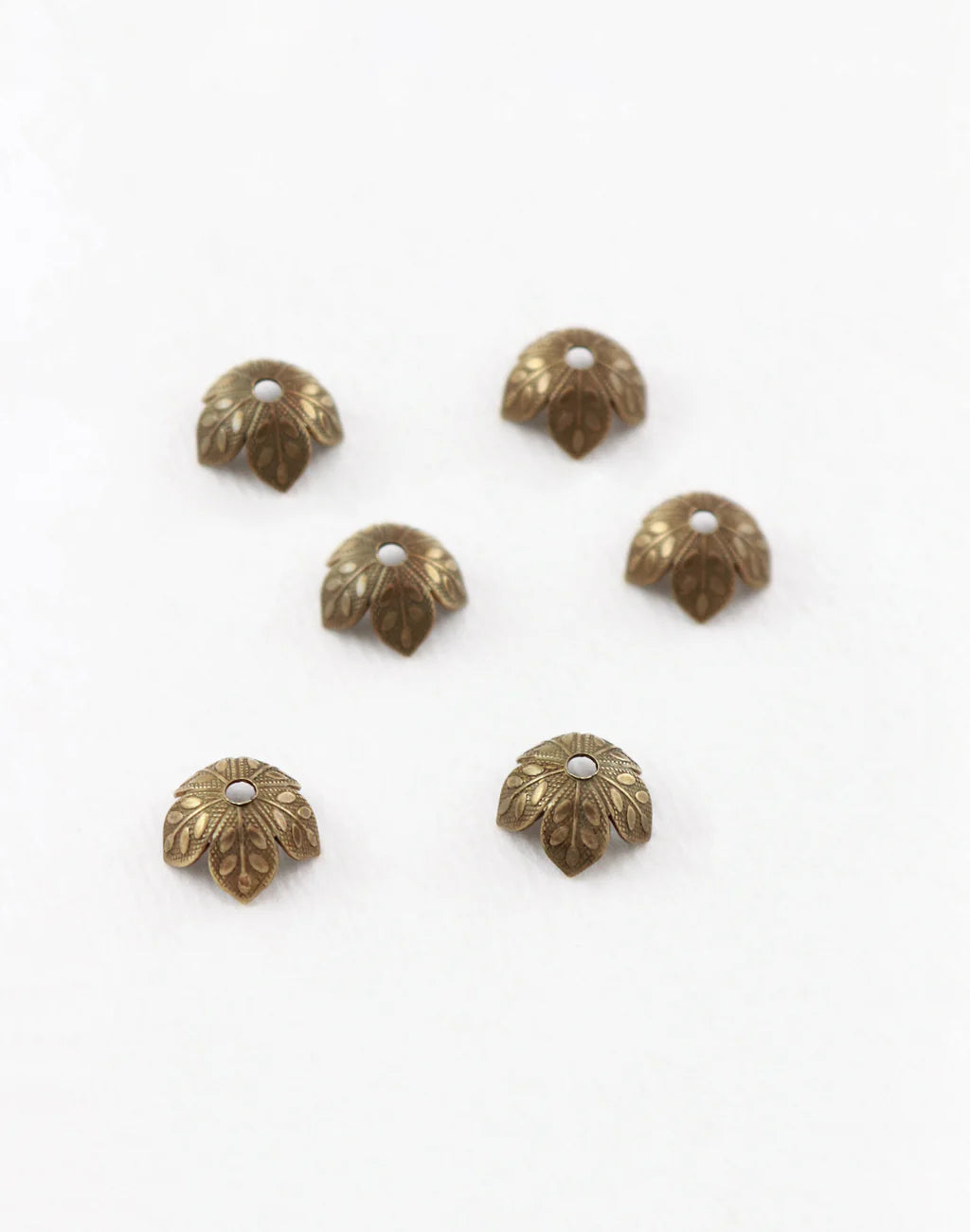 Foliage Bead Cap 8mm