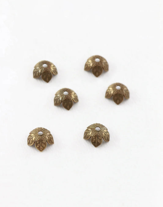 Foliage Bead Cap 8mm