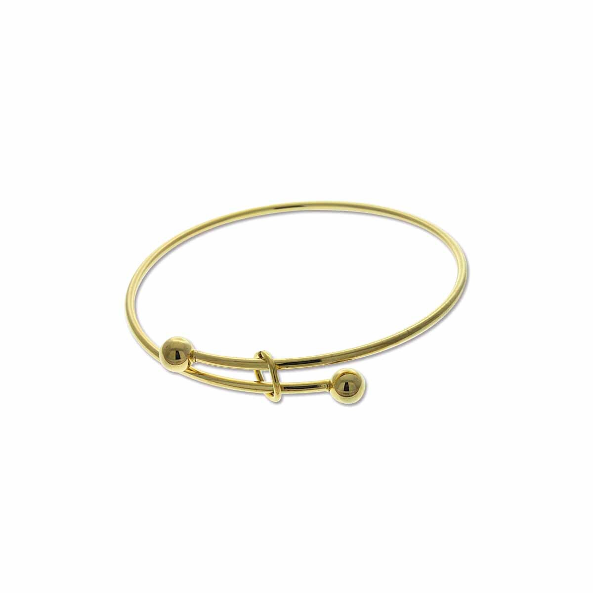 Wire Bracelet w/2 Balls