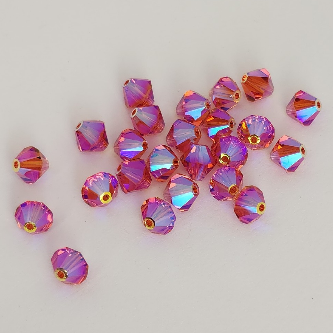 Bicone 6mm AB2X
