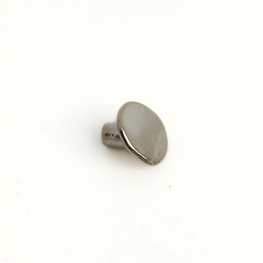 Silver Button Clasp