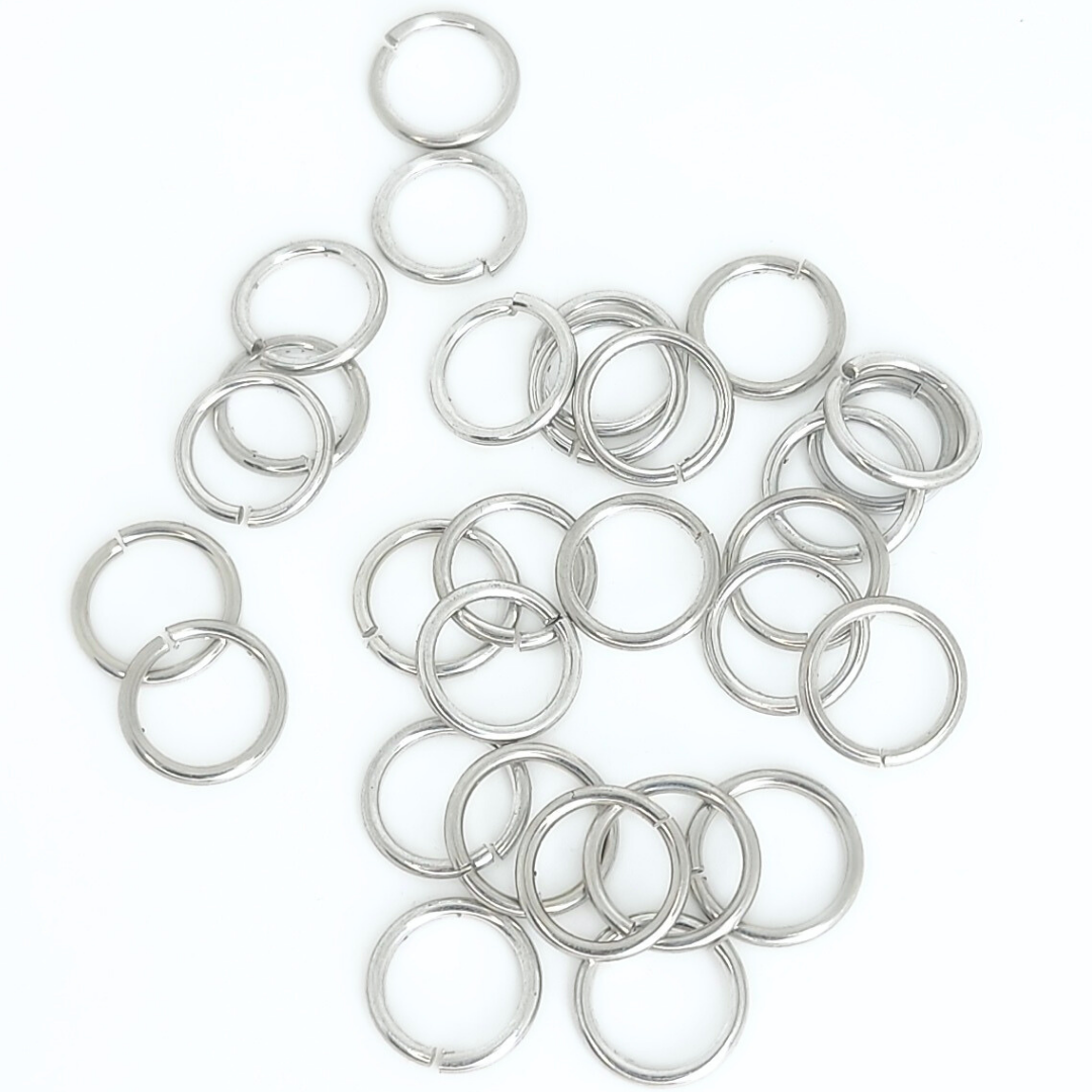 Bright Aluminum Jump Ring