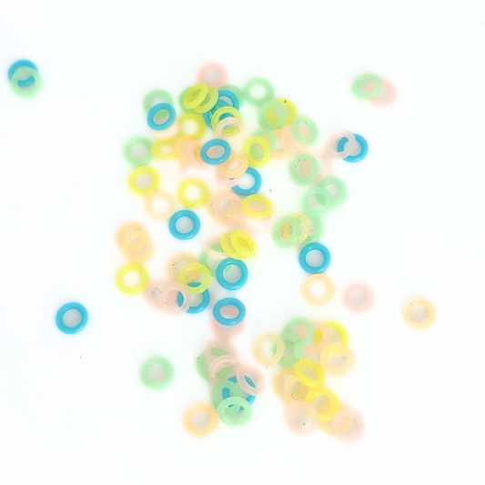 Neon Rubber Rings 5mm
