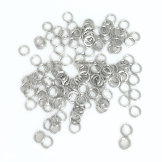 Bright Aluminum Jump Ring