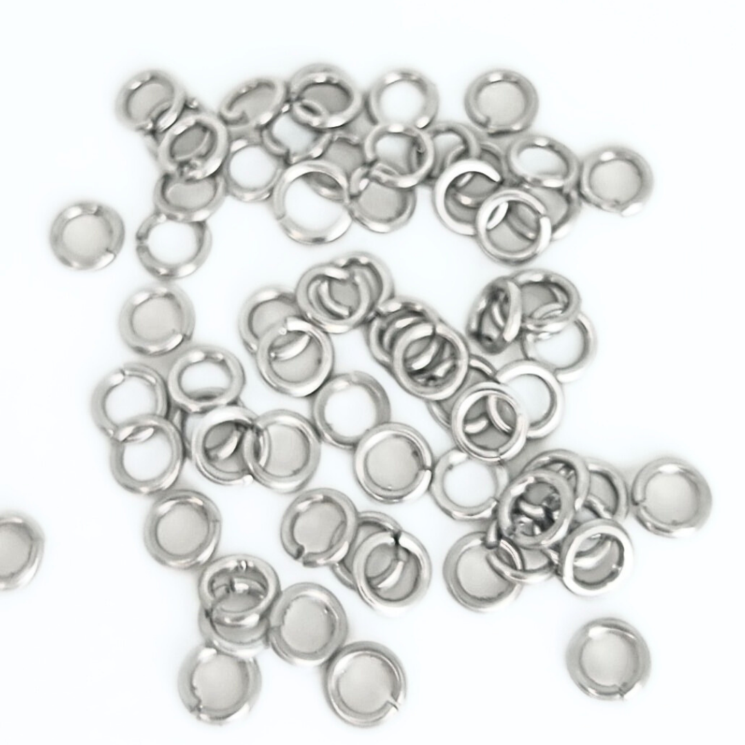 Bright Aluminum Jump Ring