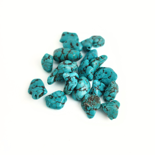 Turquoise Nuggets 25-15mm