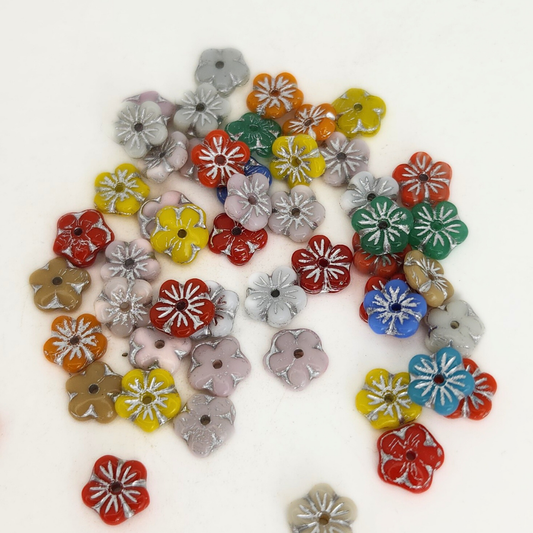 Vintage Daisy Flower 5mm
