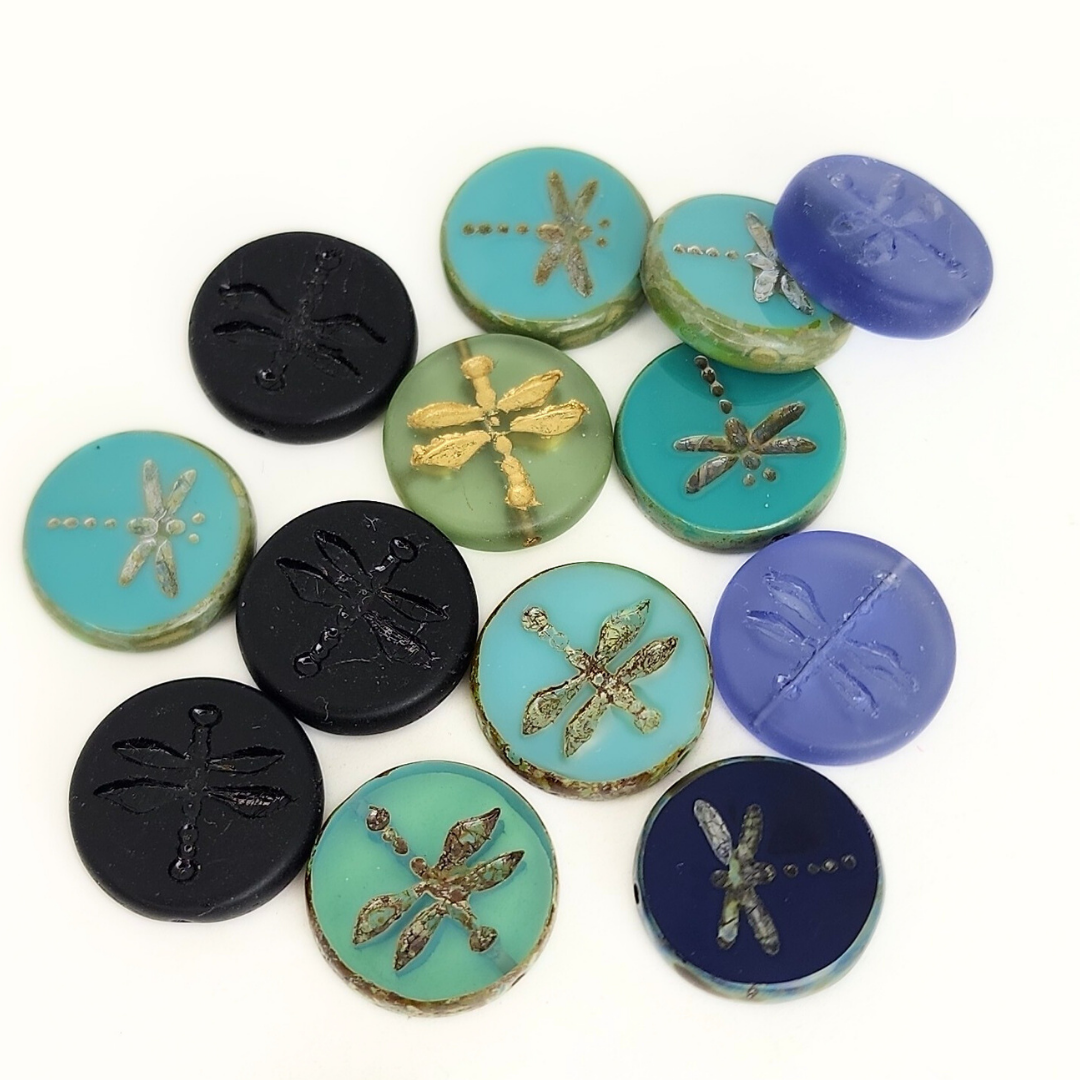 Dragonfly Coin 17mm