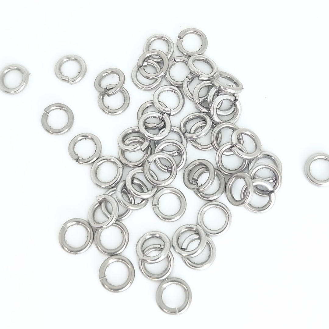 Bright Aluminum Jump Ring