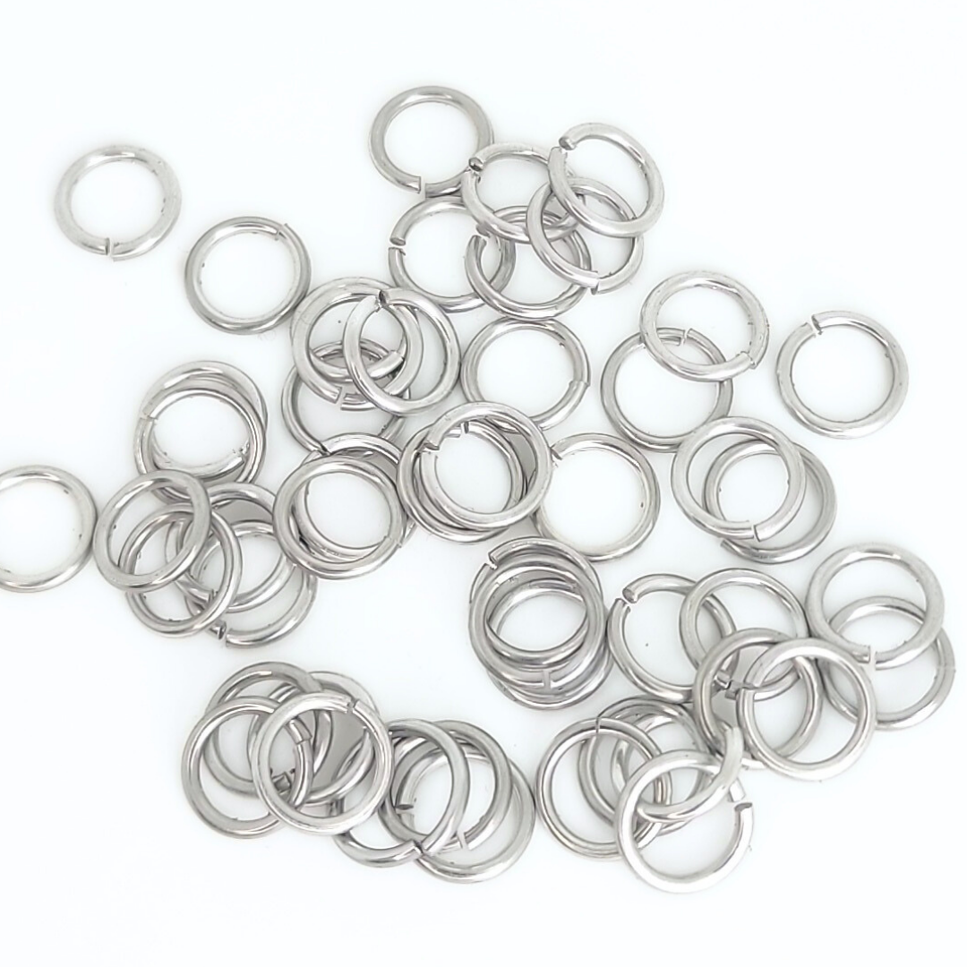 Bright Aluminum Jump Ring