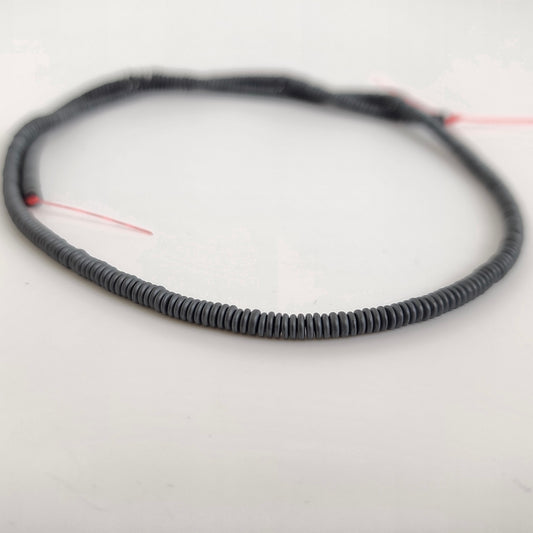 Matte Hematite Disk 1x2mm
