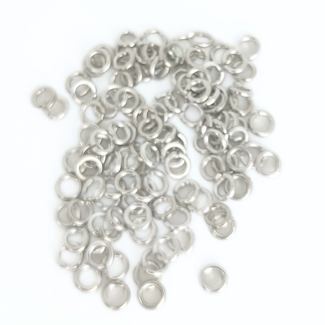 Bright Aluminum Jump Ring