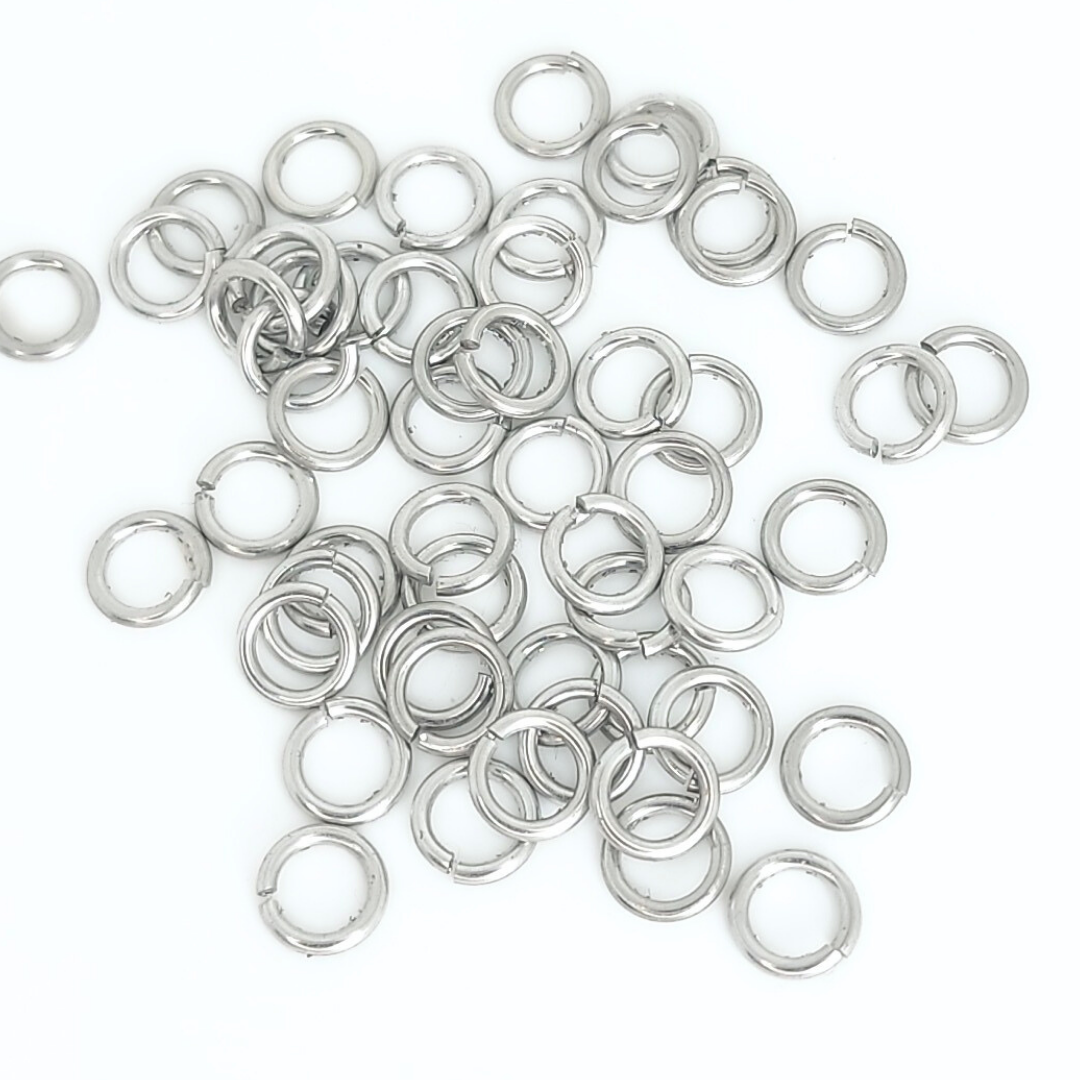 Bright Aluminum Jump Ring