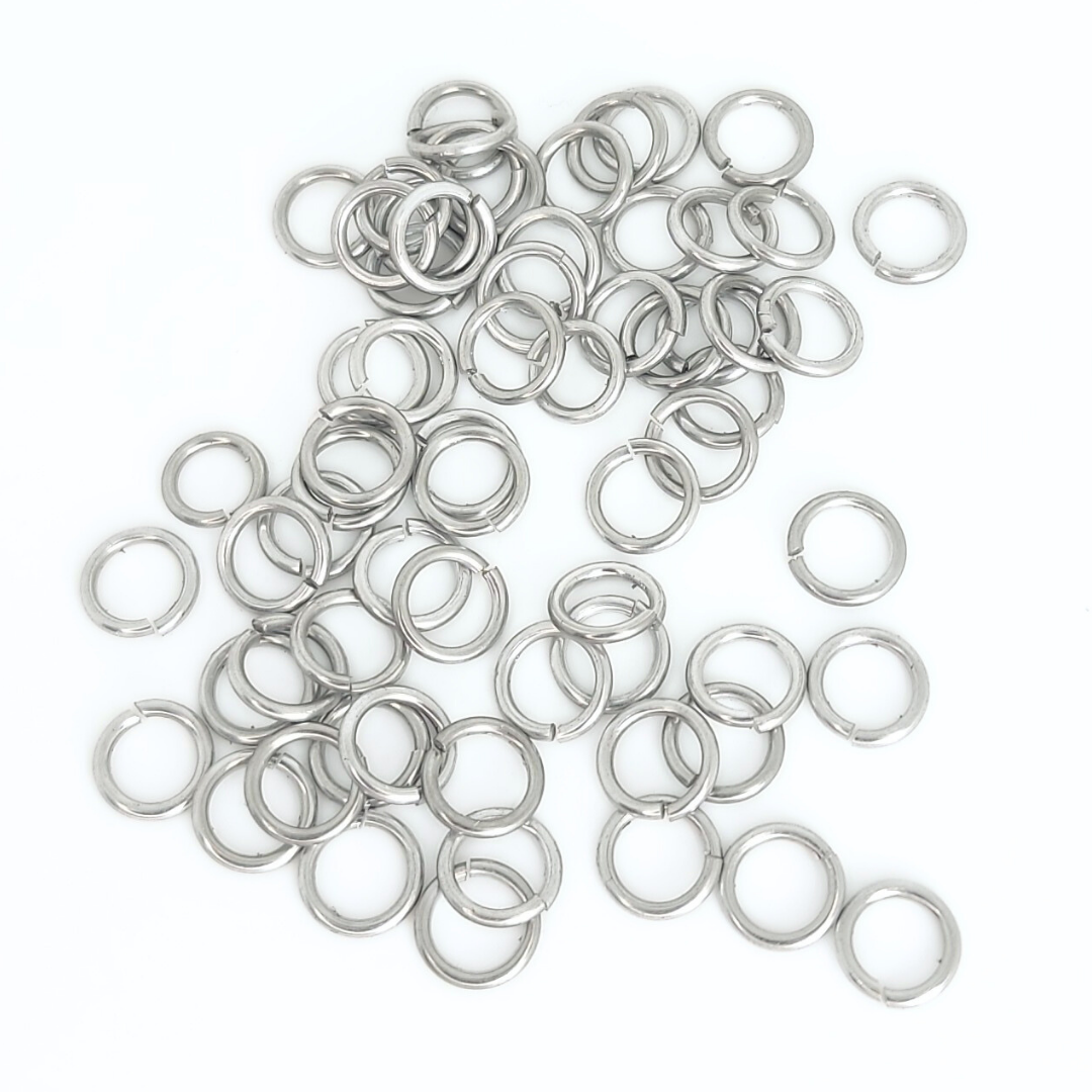 Bright Aluminum Jump Ring