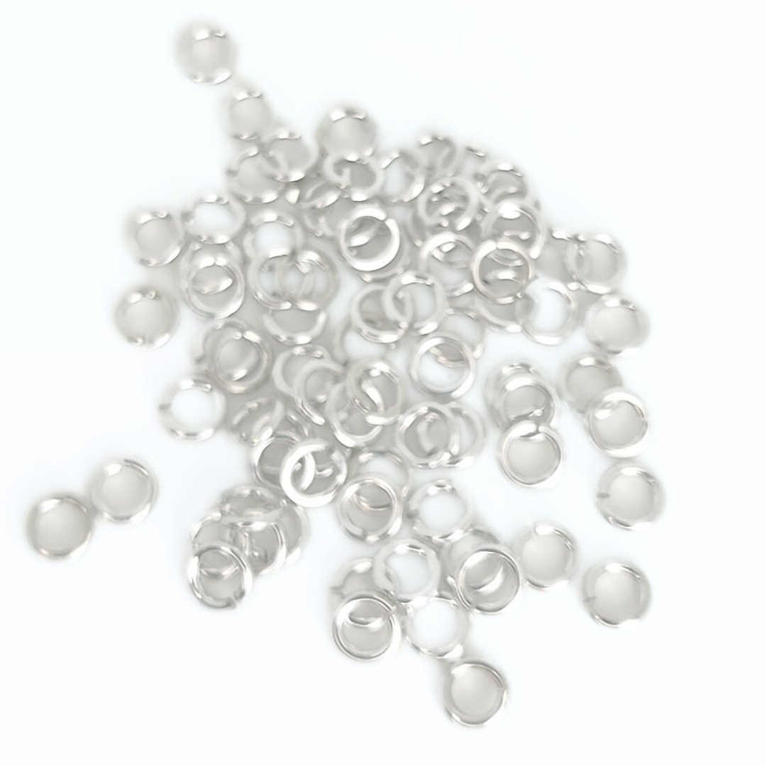 Bright Aluminum Jump Ring