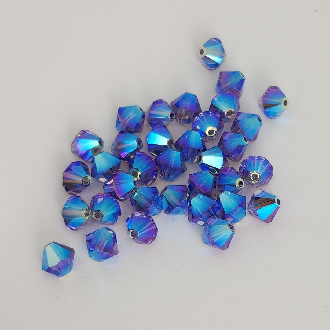 Bicone 6mm AB2X