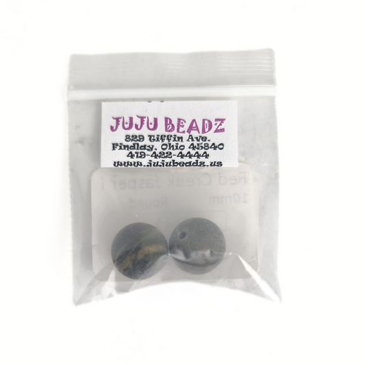 Red Creek Jasper Matte Round 10mm