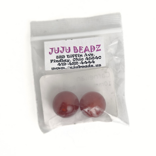 Carnelian Round 10mm