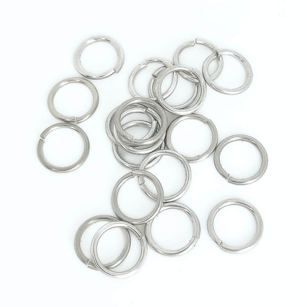 Bright Aluminum Jump Ring