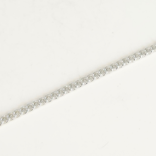 Silver Filled Curb Chain 4x3mm