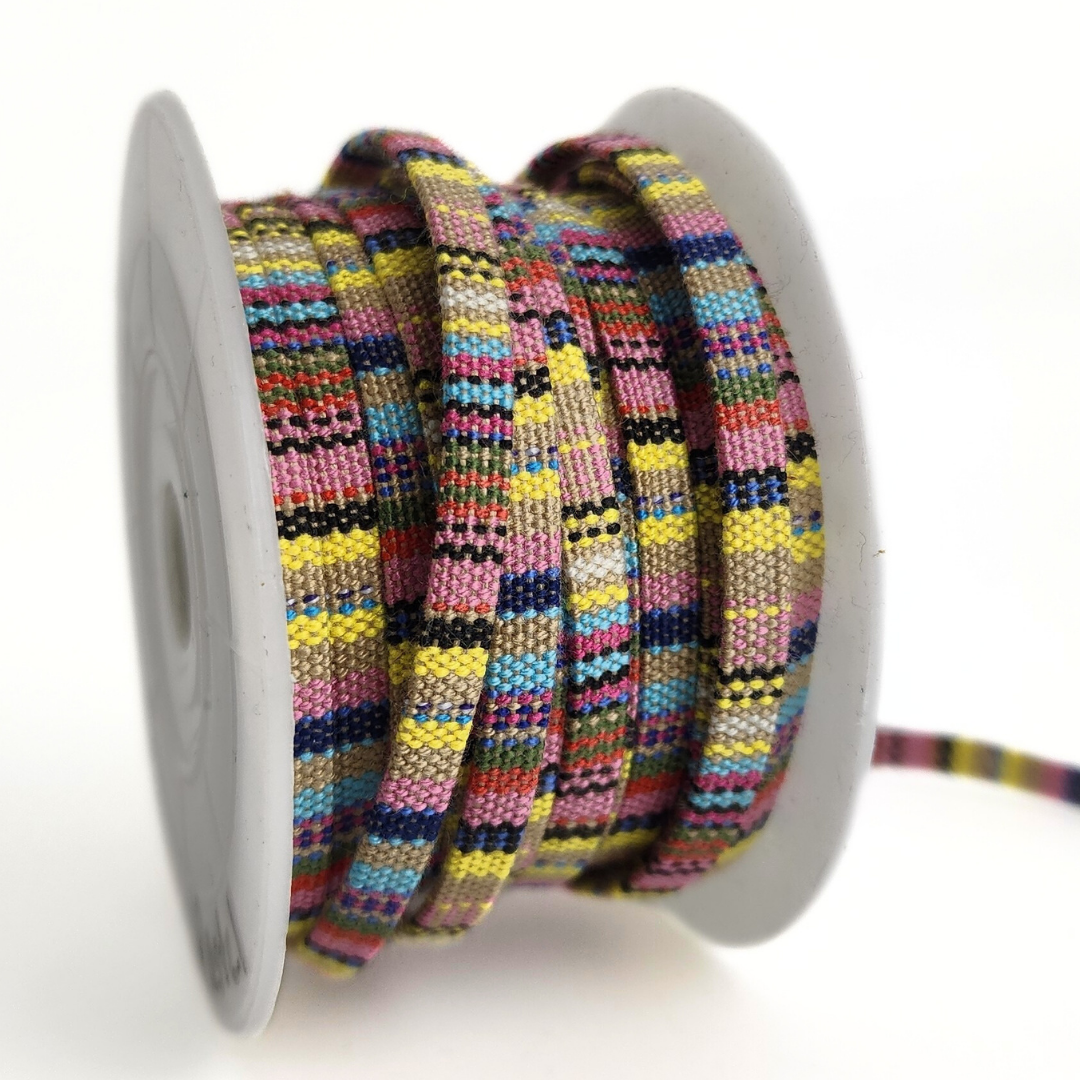 Flat Cotton Cord 5mm