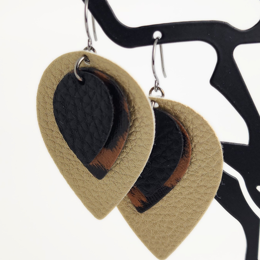 Everyday Luxe Leather Earrings