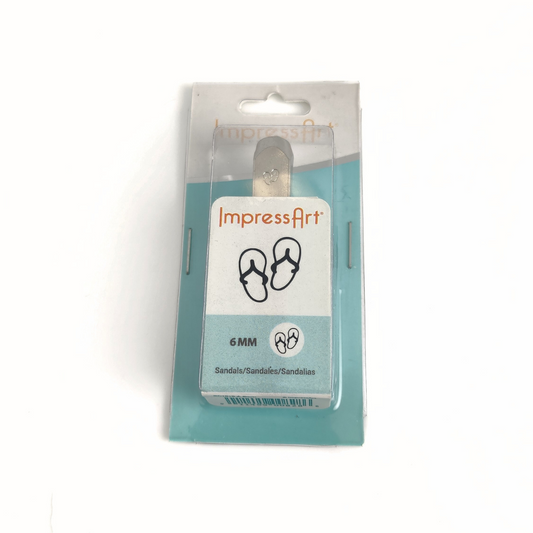 Sandals Design Stamp 6mm