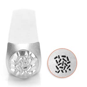 Sprinkle Pattern Design Stamp 6mm