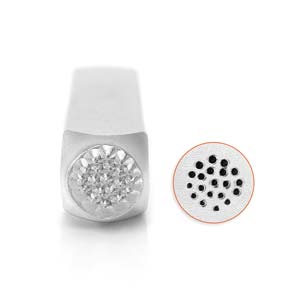 Solid Dot Texture Design Stamp 6mm