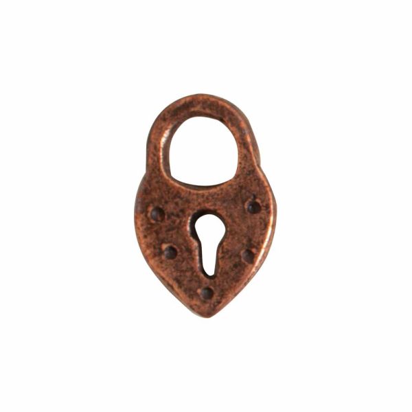 Heart Padlock 10x7mm