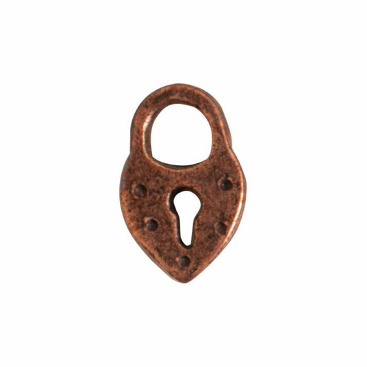 Heart Padlock 10x7mm