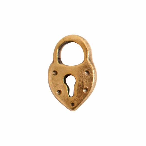 Heart Padlock 10x7mm