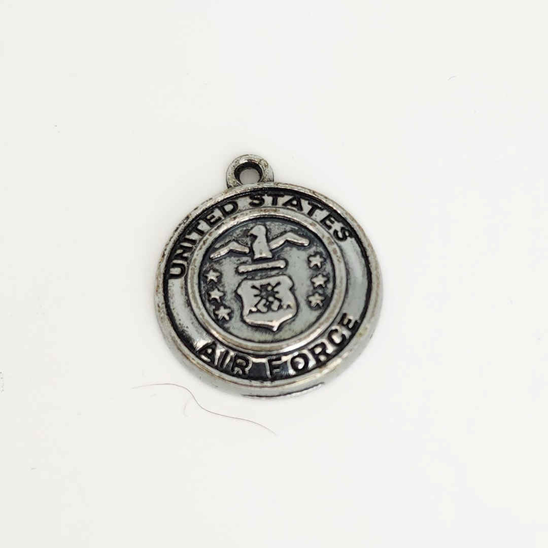 Silver Military Branch Charm 20mm