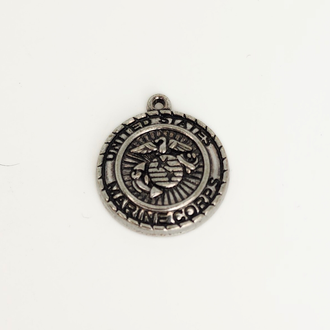 Silver Military Branch Charm 20mm