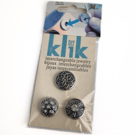 Silver Snap 18mm