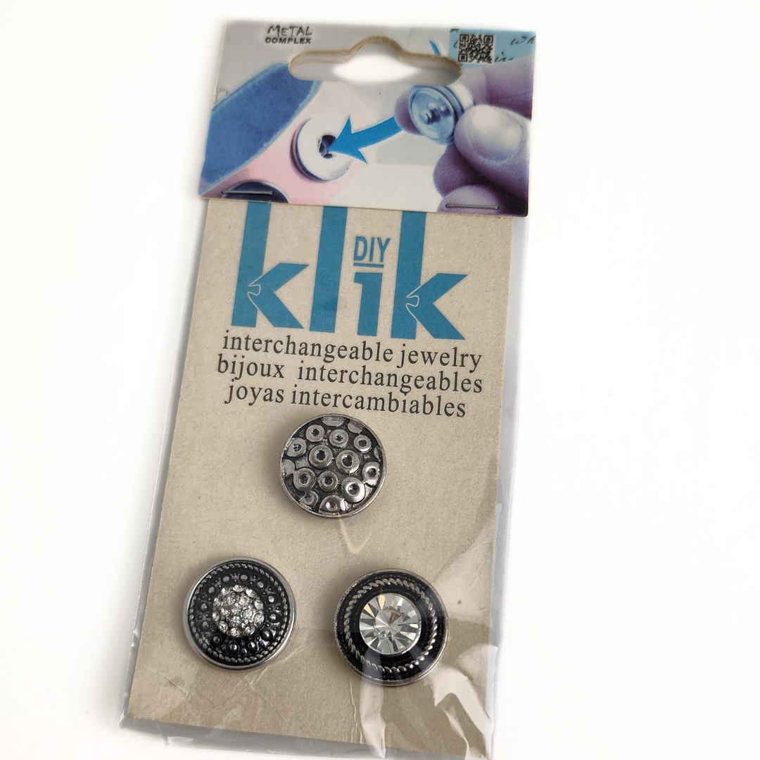Silver Snap 18mm