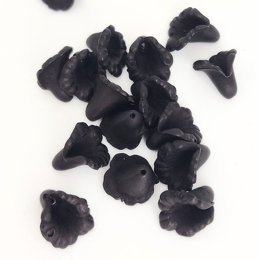 Frost Black Baby Calla Lily 11mm