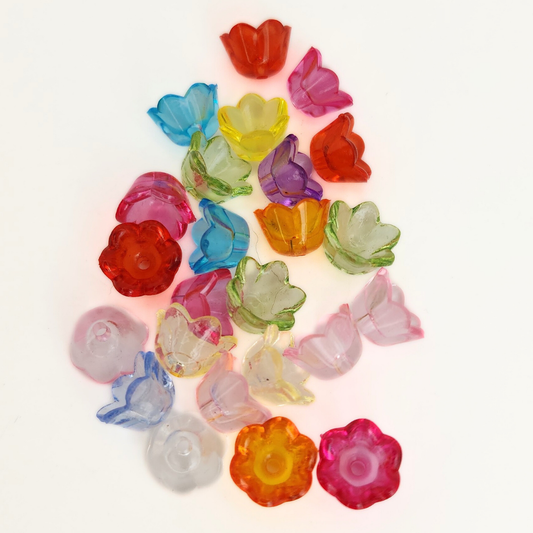 Icy Rainbow Mix Tulip 10mm