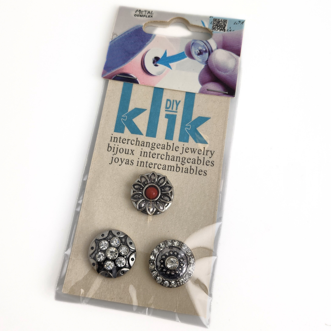 Silver Snap 18mm