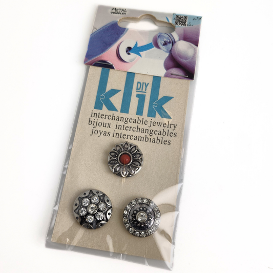 Silver Snap 18mm