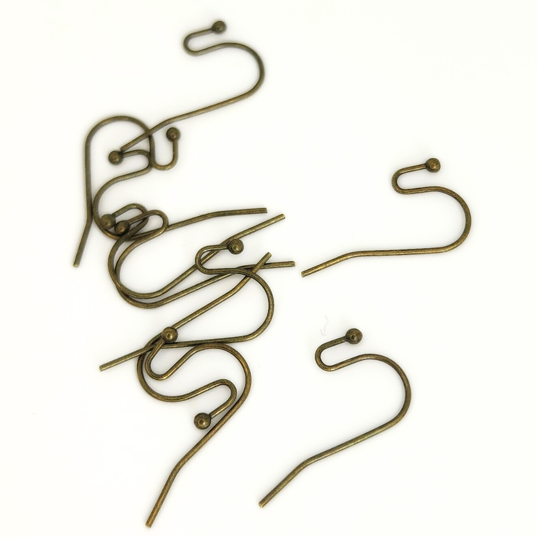 Ball Ear Wire 22x11mm