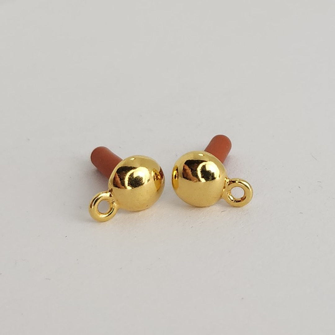Dome Ear Post 8mm