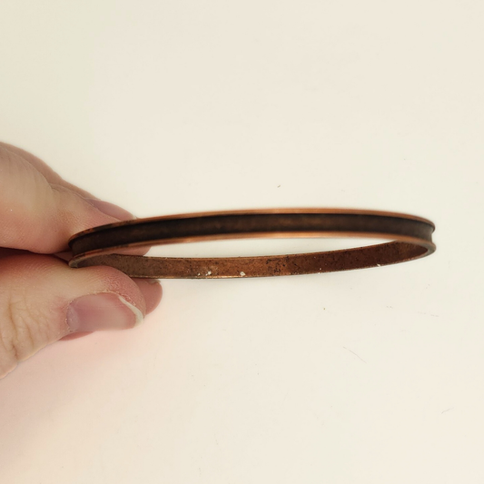 Narrow Channel Bracelet