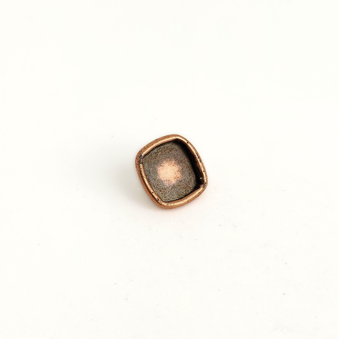 Square Button 12.6mm